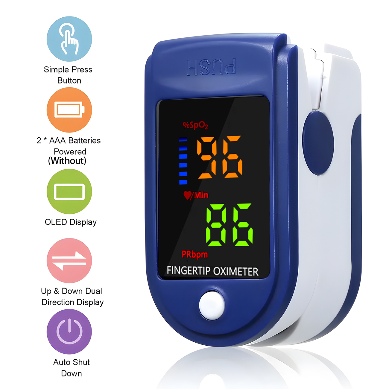 Finger Oximeter SPO2 OR Infrar - đánh giá và giá Pulse Oximeter