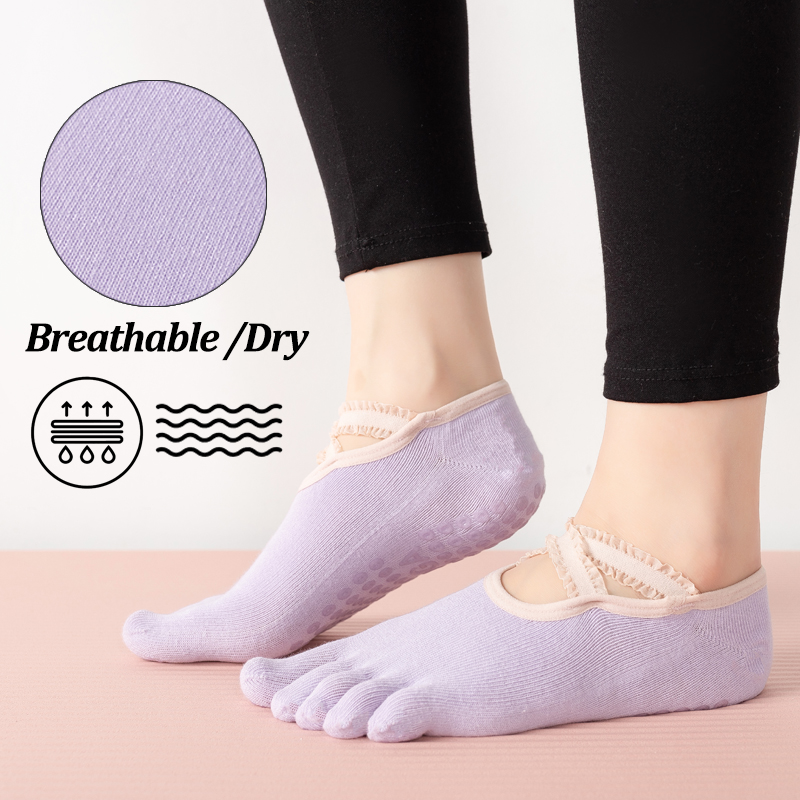 Ladies Non-Slip Pilates Socks  - đánh giá và giá Medical Tape