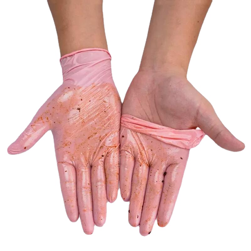 50/100PCS Pink Nitrile Gloves  - đánh giá và giá Medical Gloves