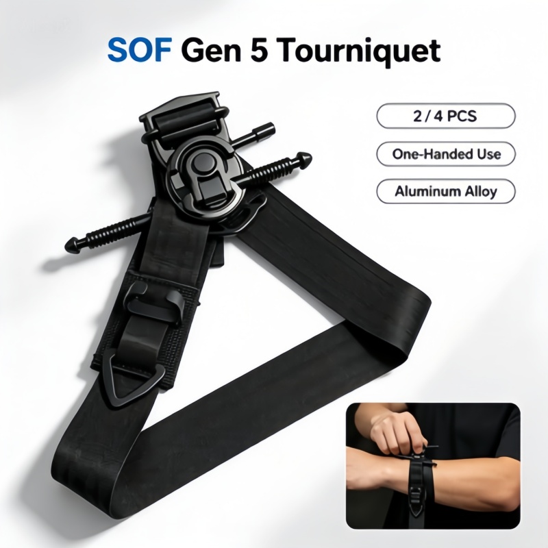 SOF 5th Gen Tourniquet 2/4Pcs  - đánh giá và giá First Aid Kit