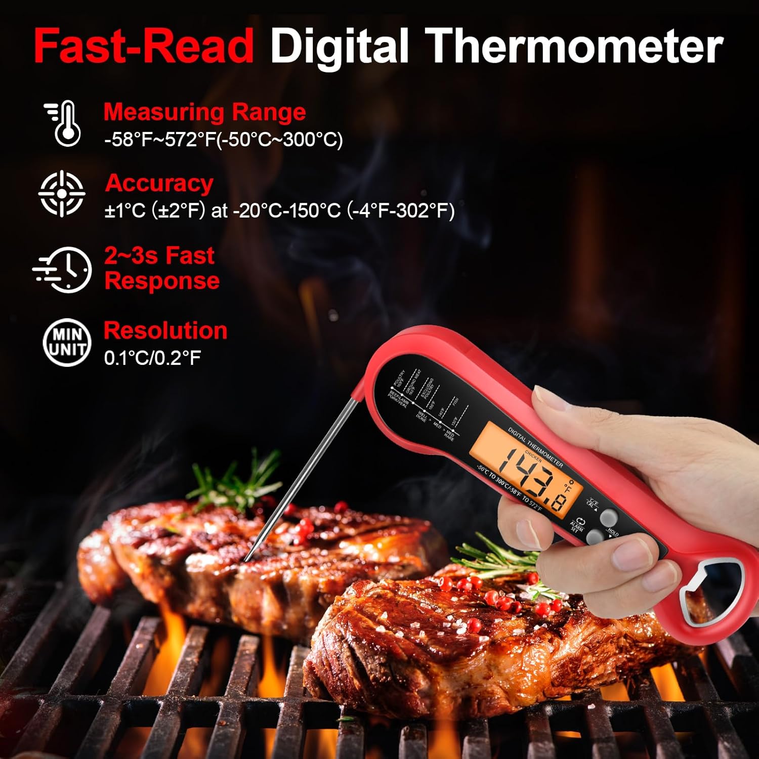Professional Digital Meat Ther - đánh giá và giá Thermometer Digital