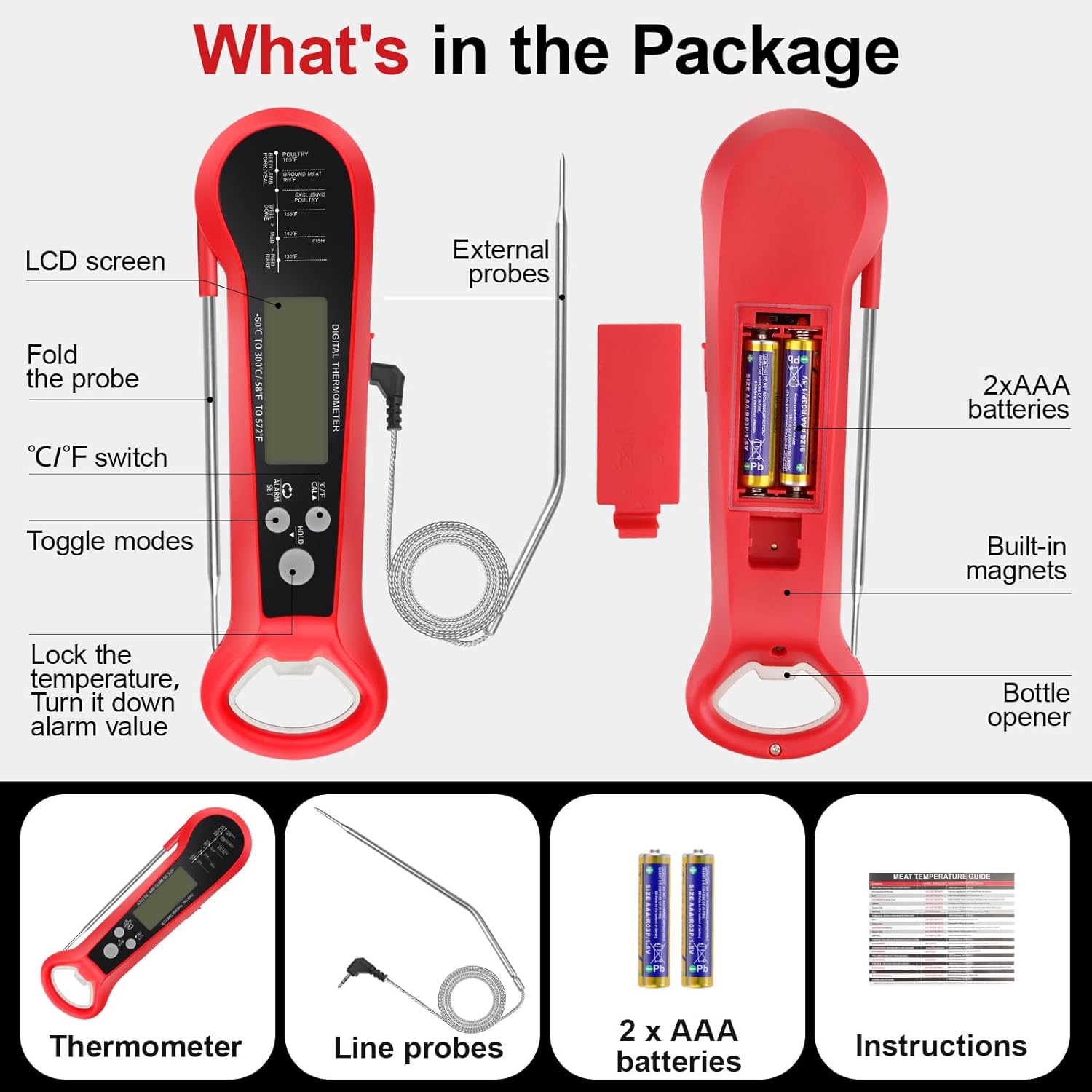 Professional Digital Meat Ther - đánh giá và giá Thermometer Digital
