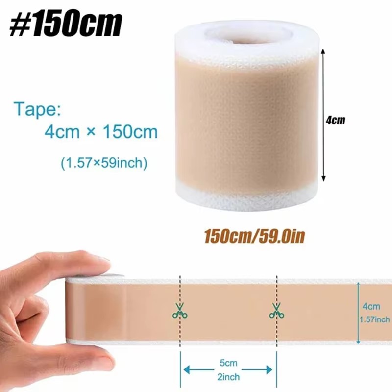 50/100/150cm Silicone Gel Scar - đánh giá và giá Medical Tape