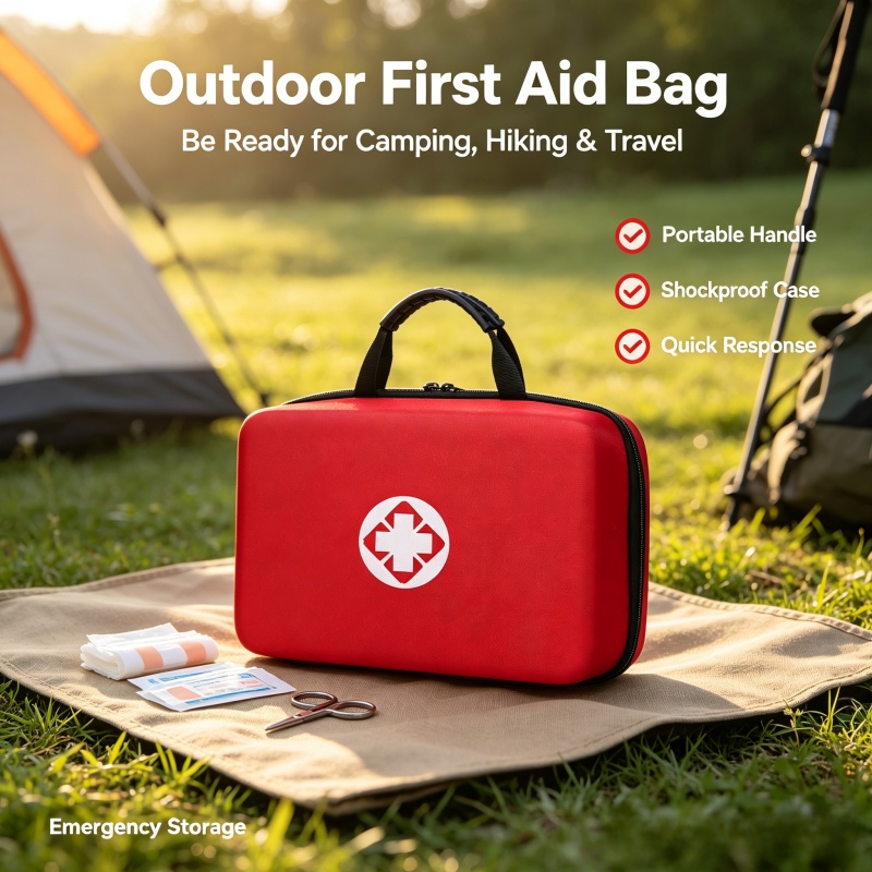Portable Hard Shell First Aid  - đánh giá và giá First Aid Kit